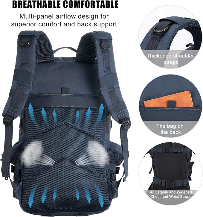 Military Tactical Backpack 25L Day Backpack - Image 4