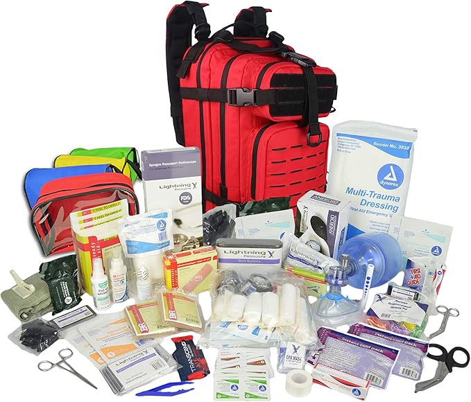 Lightning X Stocked EMS/EMT Trauma & Bleeding First Aid Responder Medical - Image 2