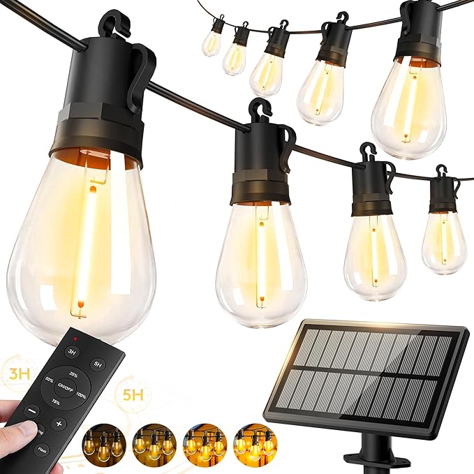 100ft-Solar-Powered-Lights-Outdoor-Waterproof-String by Unknown