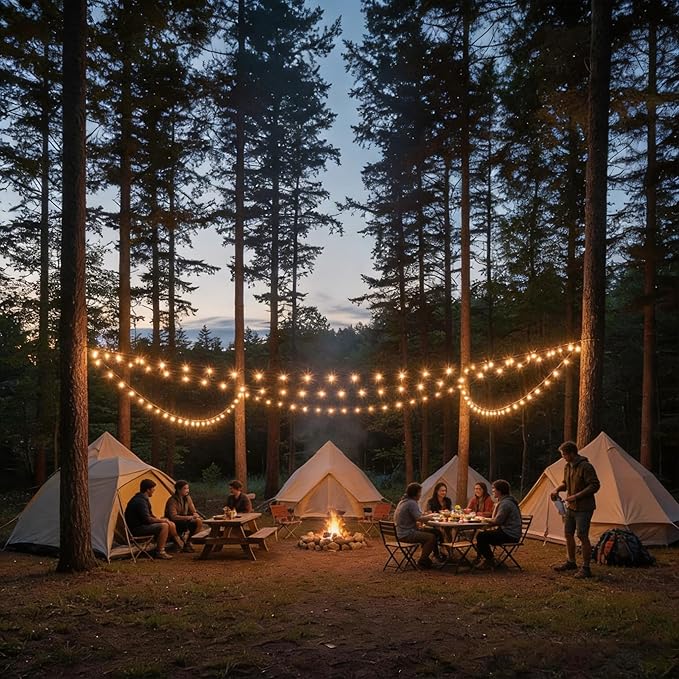 RTTY Outdoor String Lights 200 FT, Patio Light - Image 9