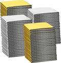 Macarrie 100 Pack Emergency Thermal Blankets Silver Foil Survival Blanket Kit by Macarrie