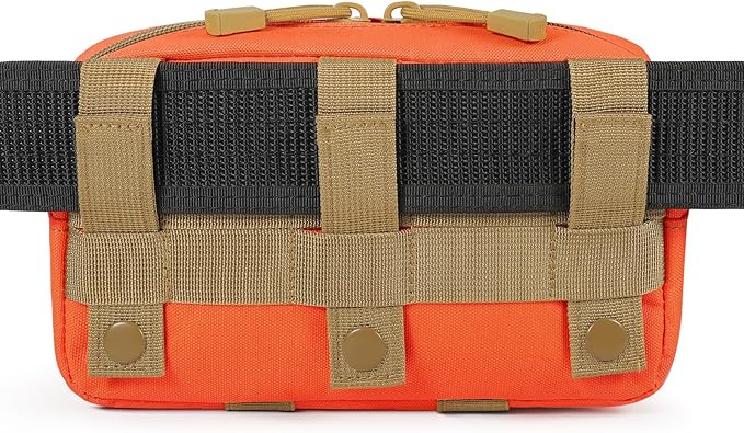 FRTKK Tactical Molle Admin Pouch Utility Laser Cut EDC Tool Pouch Bag - Image 2