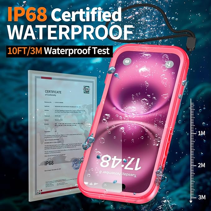 Cozycase for iPhone 16 Pro Max Case Waterproof - Image 3