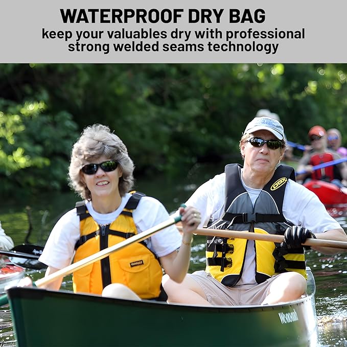 Waterproof Dry Bag, Sea Turtle Starfish Nautical Small Waterproof Backpack - Image 5