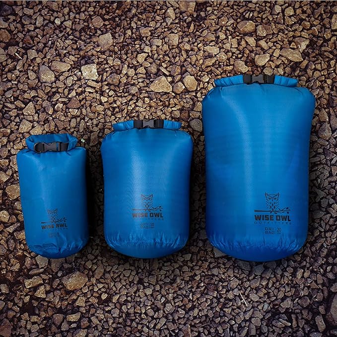 Wise Owl Outfitters Waterproof Dry Bag 3-Pack – Lightweight & Airtight - Image 7