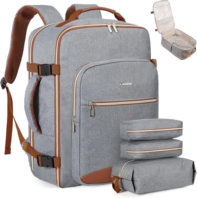 LOVEVOOK Travel Backpack for Women & Men 40L, Airline Approved Carry On by LOVEVOOK