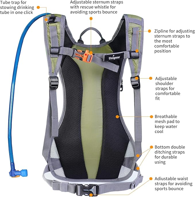 Unigear Hydration Pack Backpack - Image 3