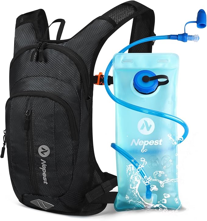 Nepest Hydration Pack Backpack for Women & Men, Lightweight Water Backpack by NepestSports