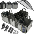 Modular 4-Section XL Trunk Organizer – Car Storage by DURABLEZ