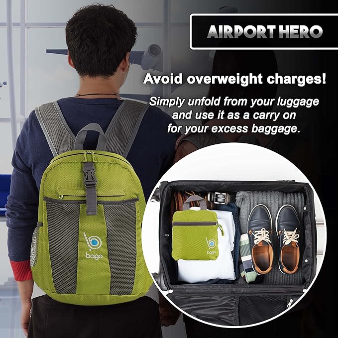 Bago Lightweight Small Hiking Backpack - Image 4