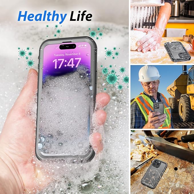 SPORTLINK for iPhone 14 Pro Max Case Waterproof - Image 5