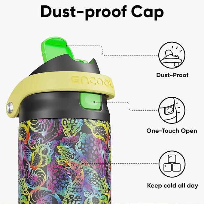 ENCOOL Leakproof Insulated Water Bottle - Image 2