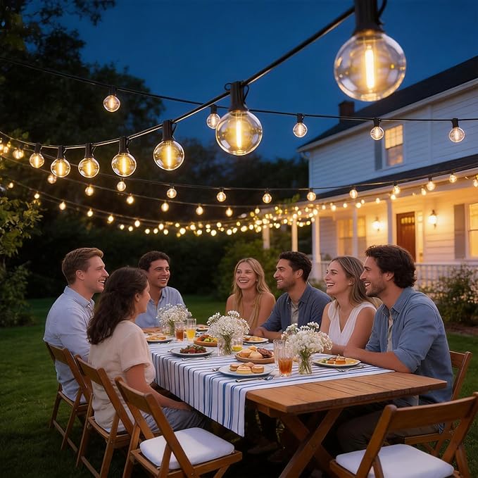 RTTY Outdoor String Lights 120 FT, LED Patio Globe Lights - Image 6
