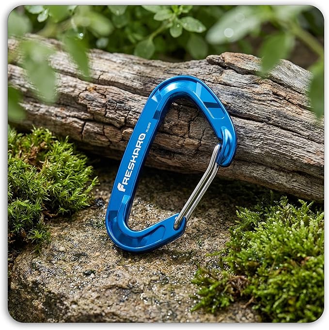 FresKaro 15kN-3372lbs Heavy Duty Wiregate Carabiners, Reliable Time-Tested - Image 6