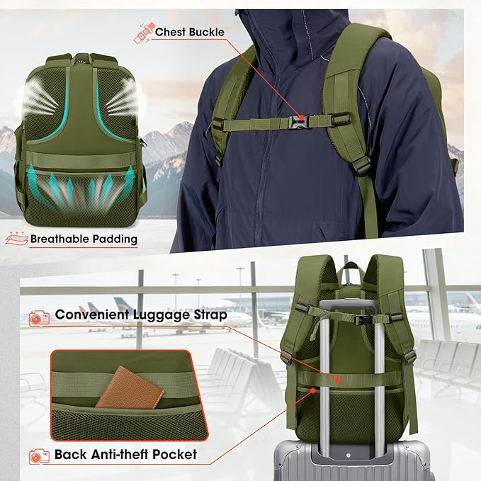 RAINSMORE Camera Bag Backpack for DSLR/SLR/Mirrorless Camera Bags for - Image 8