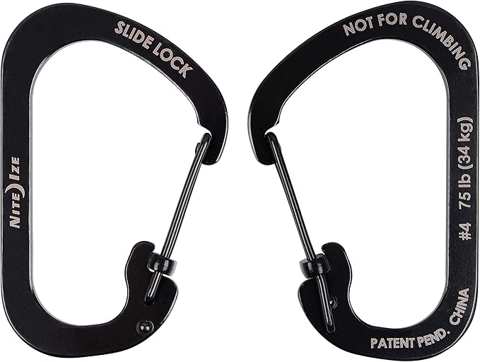 Nite IZE SlideLock Carabiner Stainless Steel - Image 2