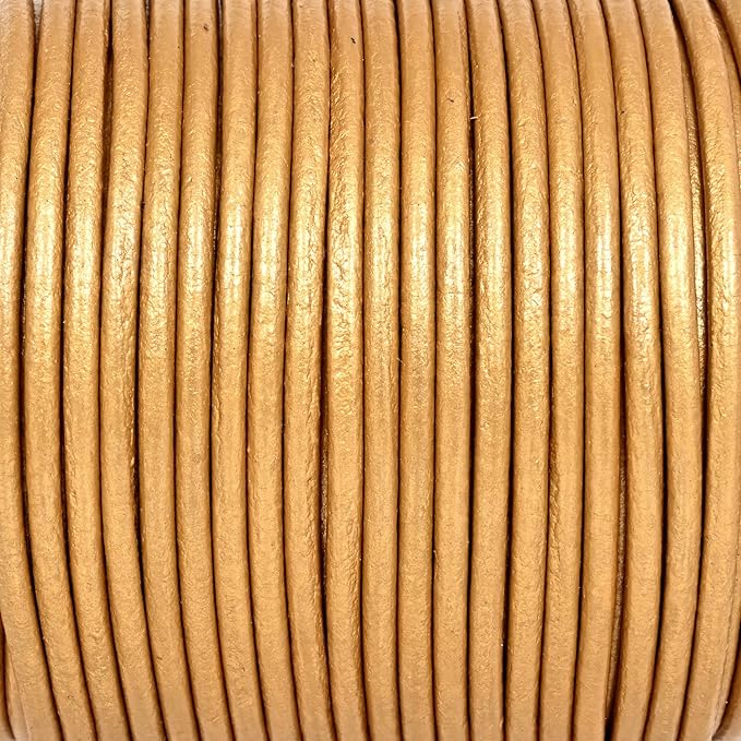 GENIQUE Real/Genuine Round Leather String Cord - Image 3