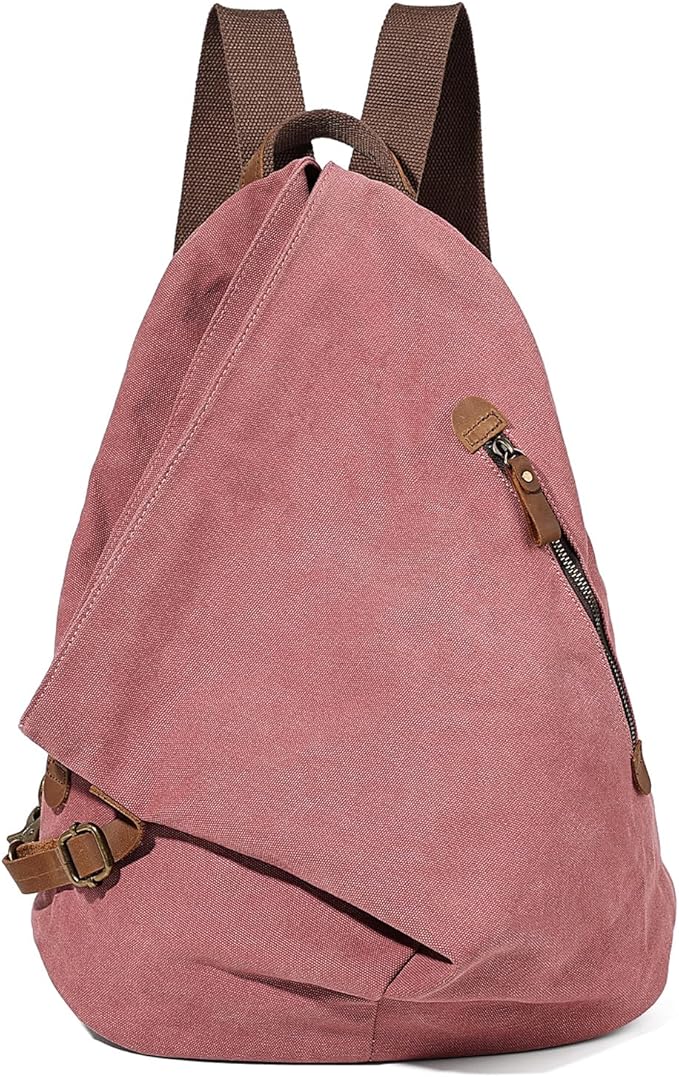 KL928 Canvas Vintage Backpack – Large Casual Daypack Outdoor Travel Rucksack by KL928