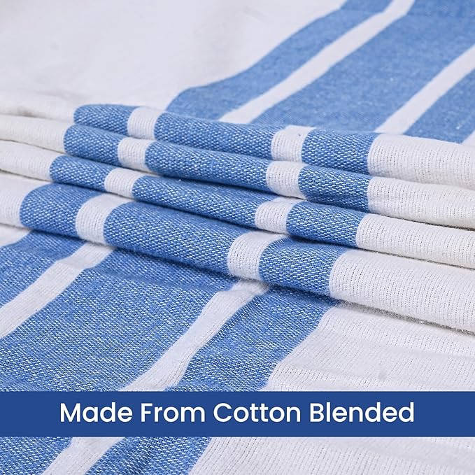 Linteum Textile Cotton Blended Hospital Patient Bath Blanket, Bed Bath Sheet - Image 2