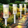 LETMY 12 Pack Solar Pathway Lights Outdoor, Bright Solar Lights Outdoor by Letmy
