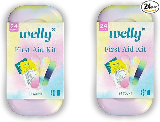 Welly Quick Fix Colorwash, On The Go First Aid Kit, and Hand Sanitizer by Welly