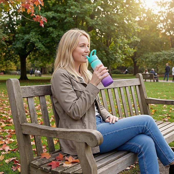 Fijinhom 18oz Insulated Stainless Steel Water Bottle - Image 7