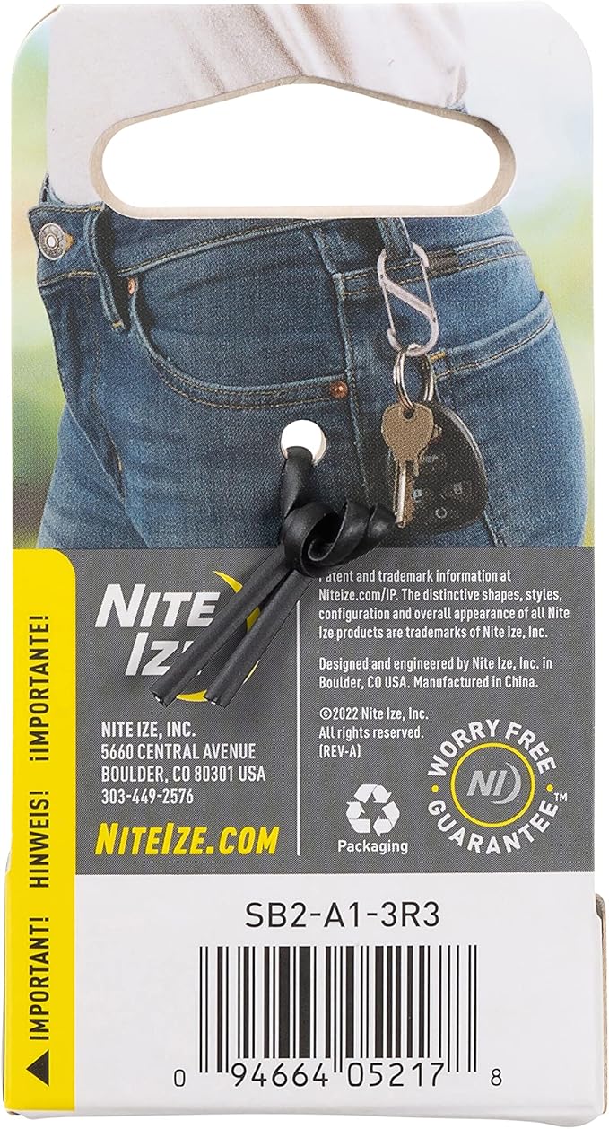 Nite IZE S-Biner Stainless Steel Dual Carabiner #2, Dual Gated Carabiner - Image 8