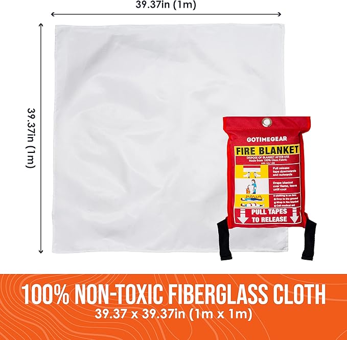 Go Time Gear Emergency Fire Blanket - Image 5