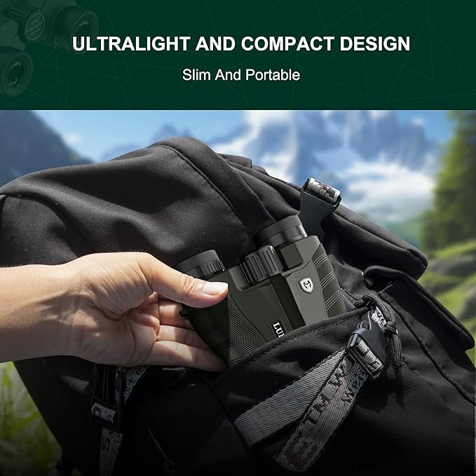 12x30 Compact HD Binoculars for Adults High Powered - Image 4