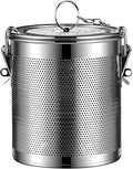 Stainless steel cylindrical seasoning filter, Mesh Design Tea Ball Strainer by BANGPEIWQT