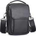 Augus Leather Small Messenger Bag by Augus