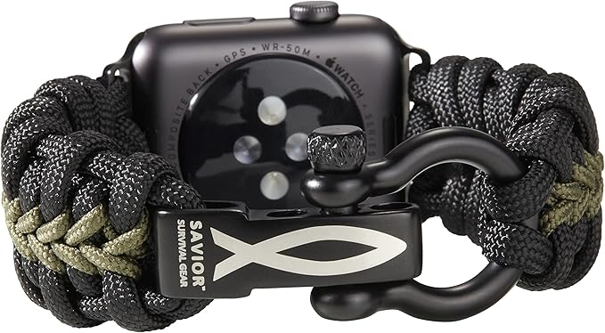 Savior Survival Gear Paracord Watch Band by SaviorSurvivalGear