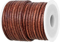 GENIQUE Real/Genuine Round Leather String Cord by GENIQUE