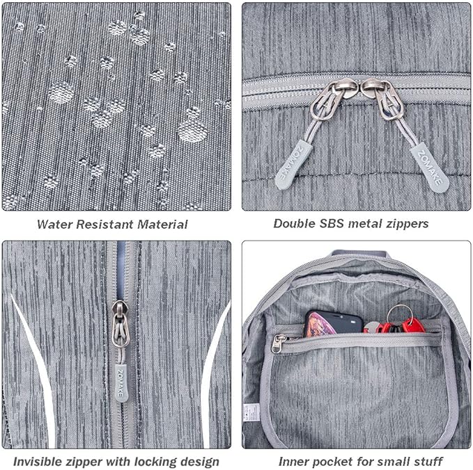 ZOMAKE 25L Ultra Lightweight Packable Backpack, Foldable Hiking Backpacks Water - Image 4