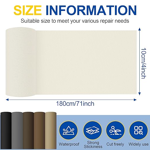 Fabric Repair Tape, Self Adhesive Canvas Repair Patch, Waterproof Outdoor - Image 2