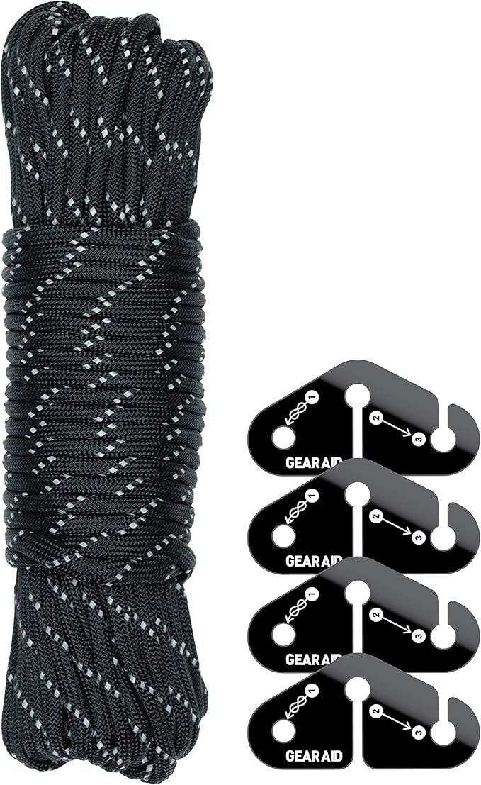 GEAR AID Taut Line Kit with 550 Paracord by GEARAID