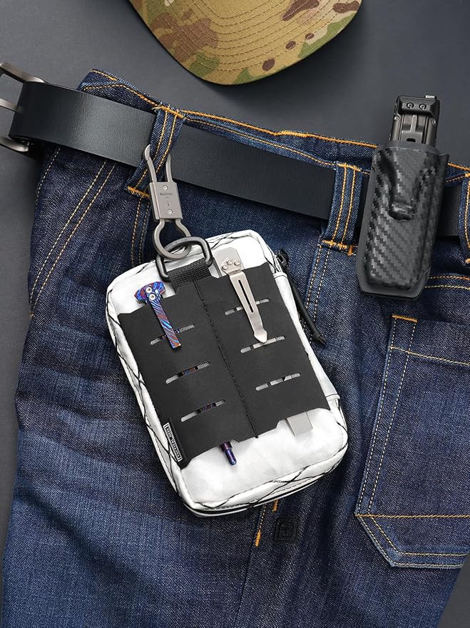 TACTICAL GEEK Block E2.0 EDC Compact Waist Pocket Pouch, Nylon Daily Utility - Image 8