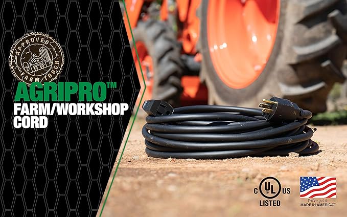 Southwire AGRIPRO 10/3 Extra Heavy Duty Extension Cord, Farm/Workshop Cord - Image 2