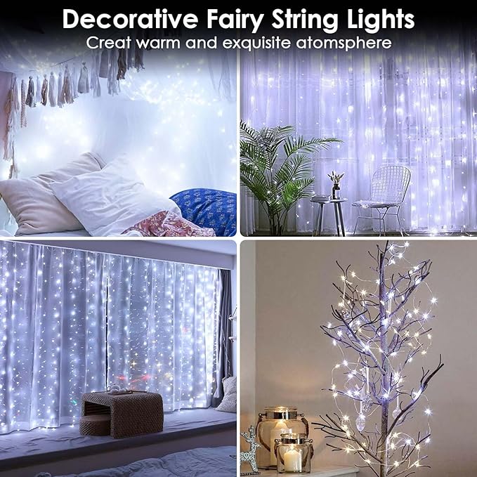 4-Pack Fairy Lights Battery Operated - Image 5