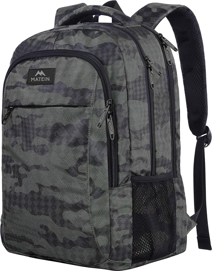 MATEIN Travel Computer Backpack, Sturdy College School Backpack - Image 11