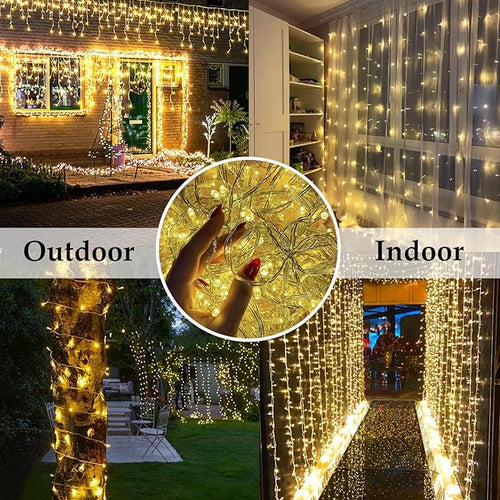 66FT 200LED Christmas String Lights Outdoor/Indoor, Extendable Twinkle Fairy - Image 2