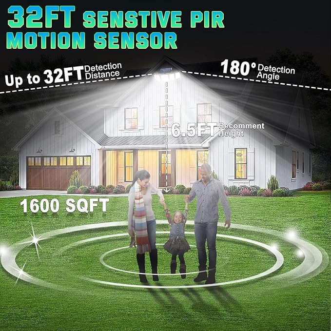Solar Lights Outdoor Waterproof Motion Sensor - Image 4