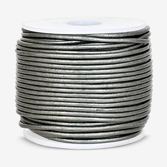 GENIQUE Real/Genuine Round Leather String Cord - Image 2