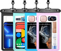 4 Pack 10.5“ Large Waterproof Phone Pouch by Aussumy