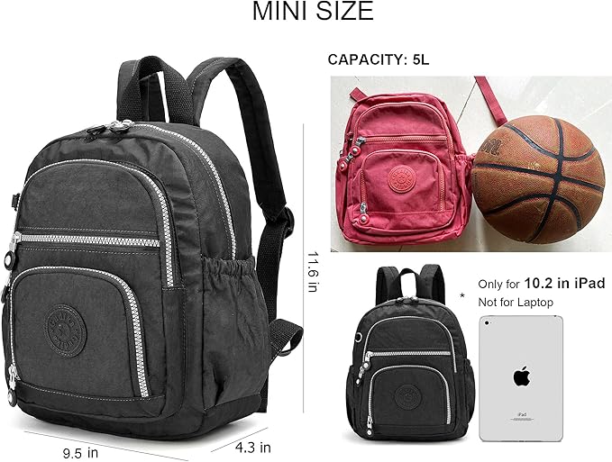 Mini Hiking Waterproof Backpack Purse - Image 3