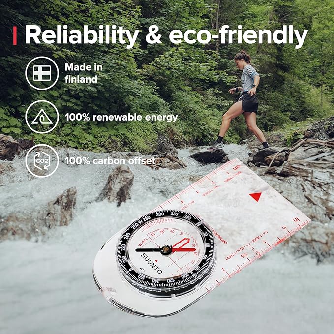 SUUNTO A-30 Compass: Compact, hiking compass - Image 9