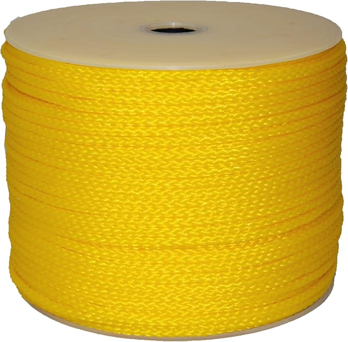T.W Evans Cordage 27-602 1/2-Inch by 500-Feet Hollow Braid Polypro Rope by T.W+.+Evans+Cordage+Co.