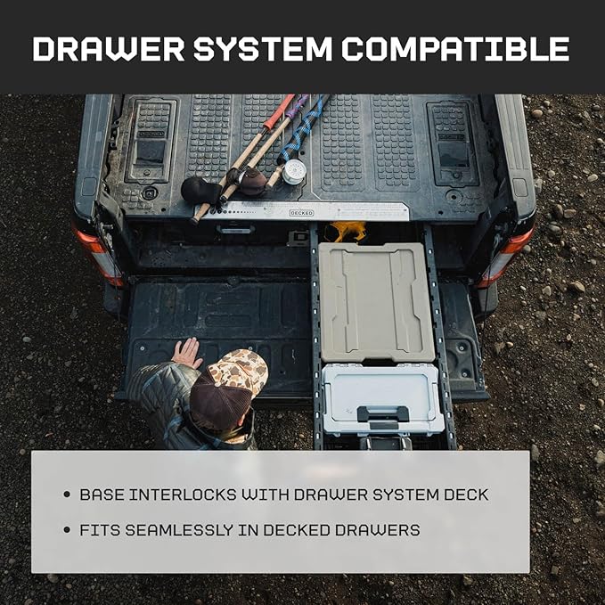 DECKED Payloader 32 L - 75 lb Bin / 200 lb Lid Load Rated - Image 6