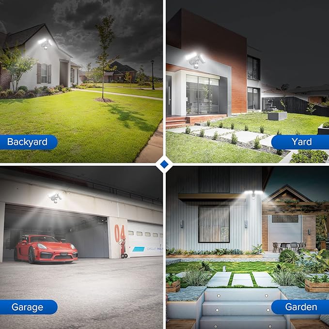 SANSI 36W 3600LM LED Motion Sensor Outdoor Light, 000 Hrs Lifespan Security - Image 9