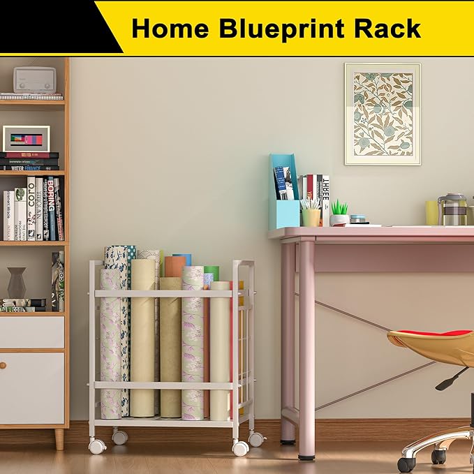 Wrapping Paper Organizer Storage, Wrapping Paper Storage - Image 7